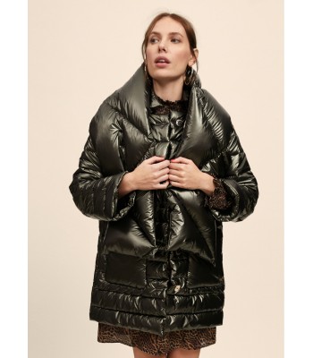 CHAQUETÓN ACOLCHADO CON BUFANDA